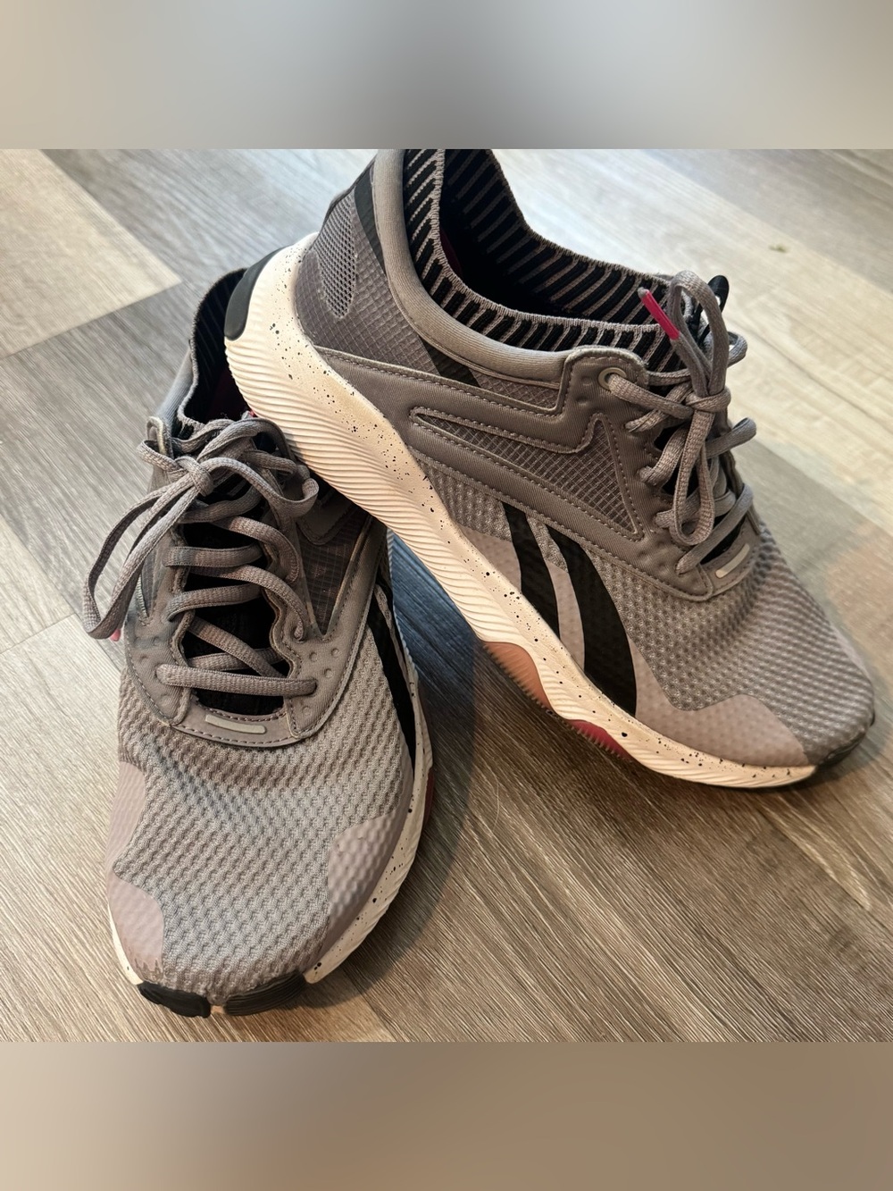 Reebok HIIT TR Training Shoes | Women’s Size 8 | Gray Athletic Sneakers